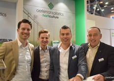 Oerlemans plastics Joan and his next generation! Piet van den Oord, Tim Minnaard, Henri van Hemert and Joan Hanegraaf